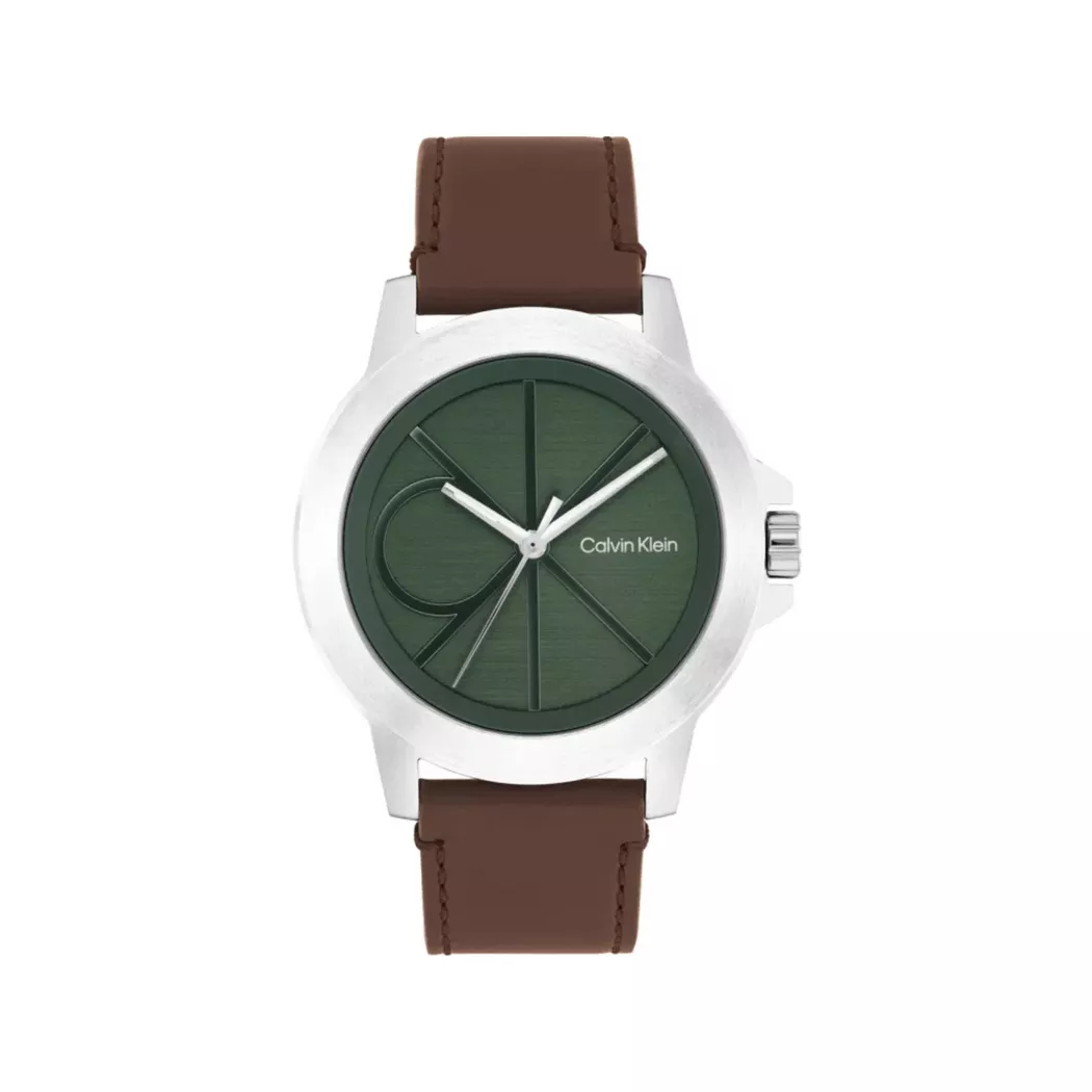 Calvin Klein - Analoguhr, Ck Reset, 42mm, Braun