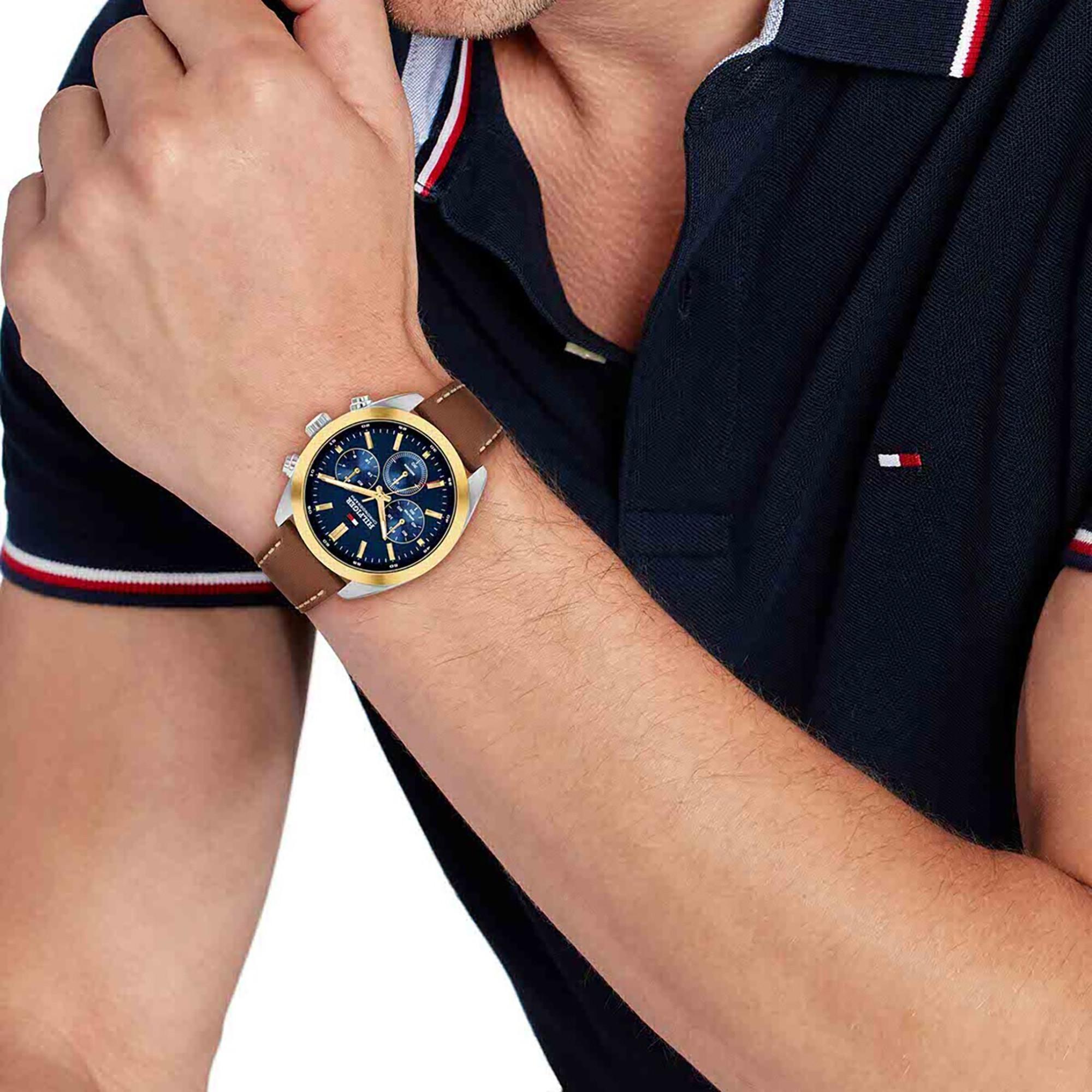 TOMMY HILFIGER HUDSON Chronograph Uhr 