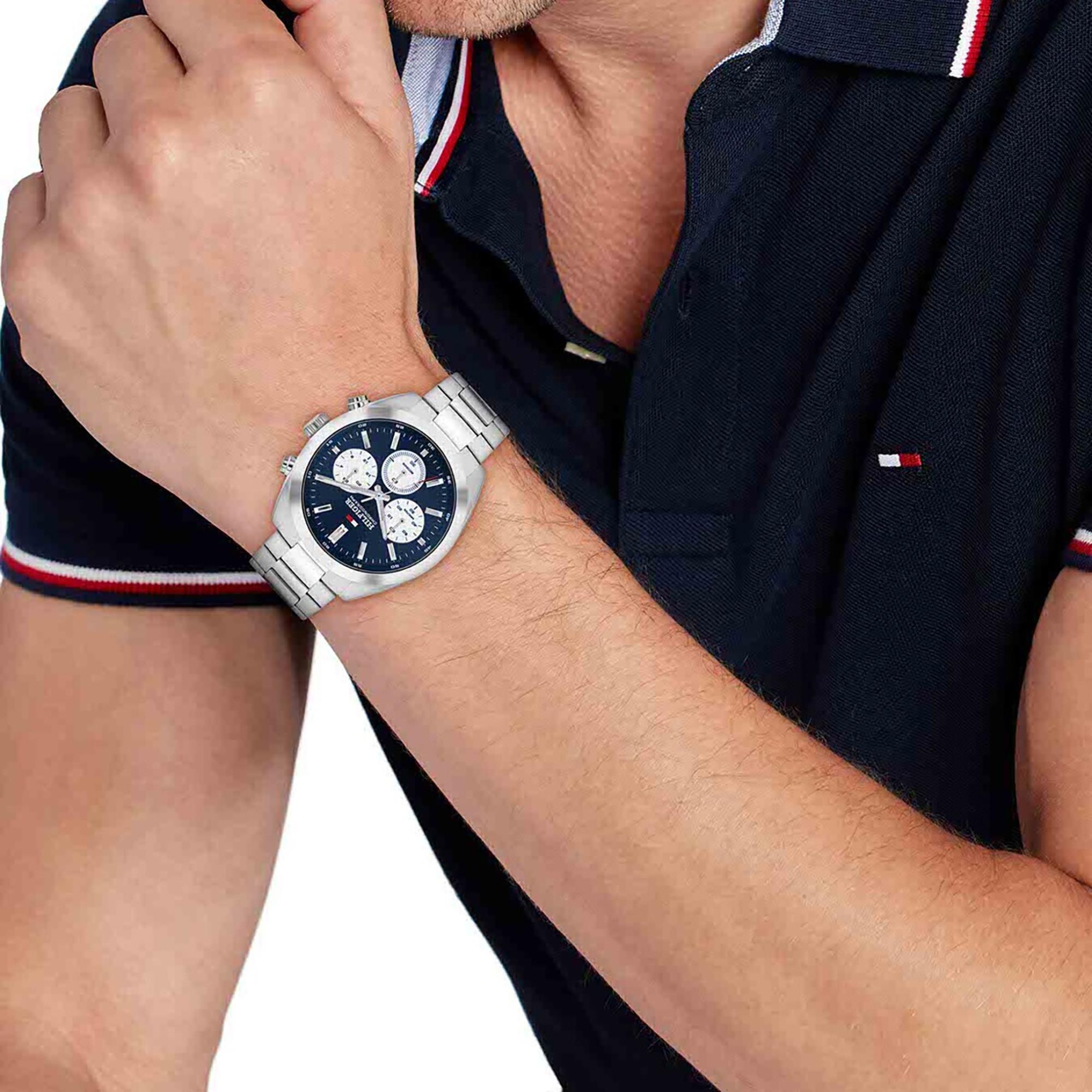 TOMMY HILFIGER HUDSON Chronograph Uhr 