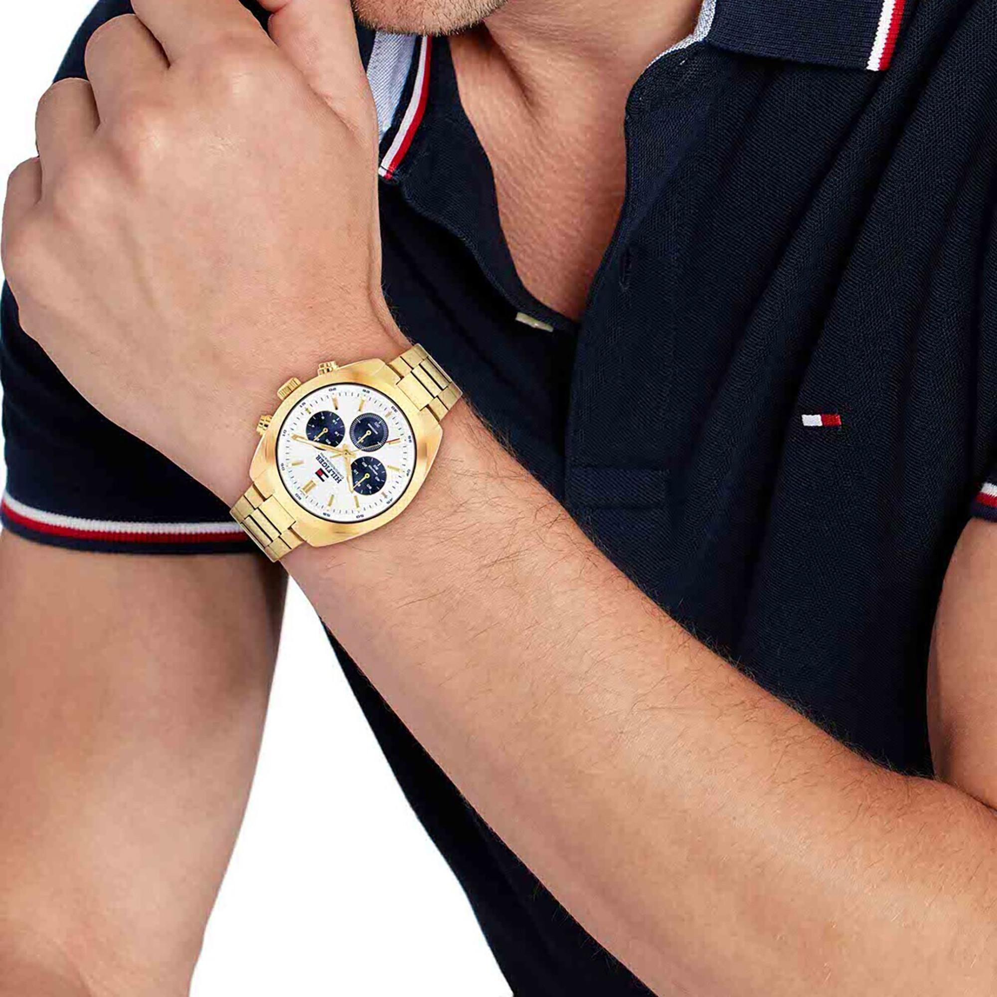 TOMMY HILFIGER HUDSON Chronograph Uhr 