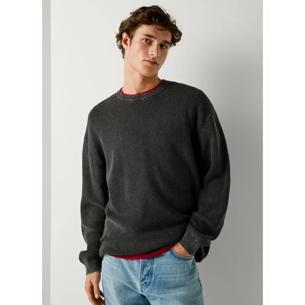 Pepe Jeans Frank Pullover Black Size S Men