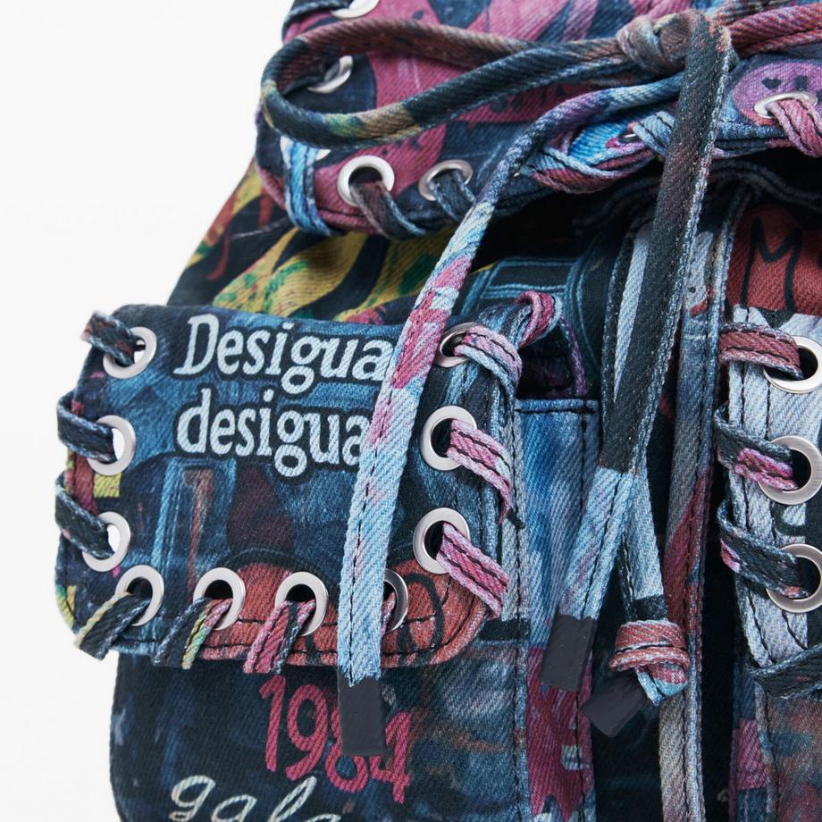 Desigual Sac a dos Imprime Graffiti  