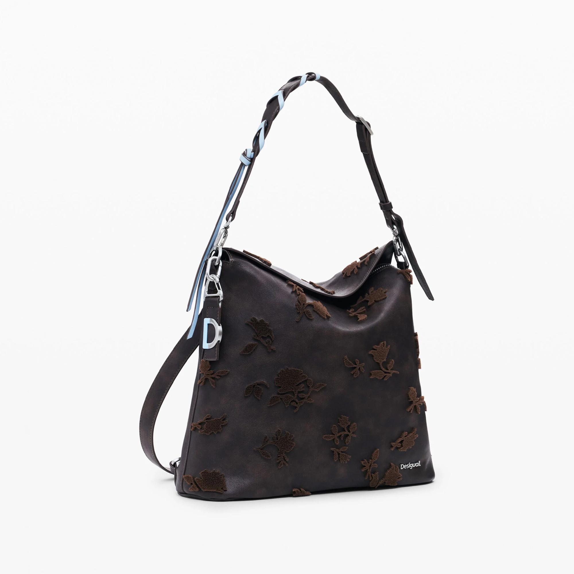 Desigual Zaino ricamato floreale  