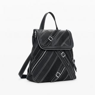 Desigual Kleiner Rucksack mit dekorativen Schnallen  