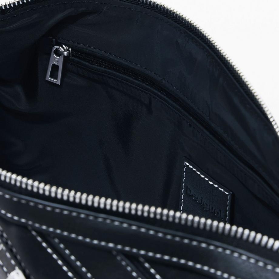 Desigual Sac Bandoulière moyen Forme Banane  