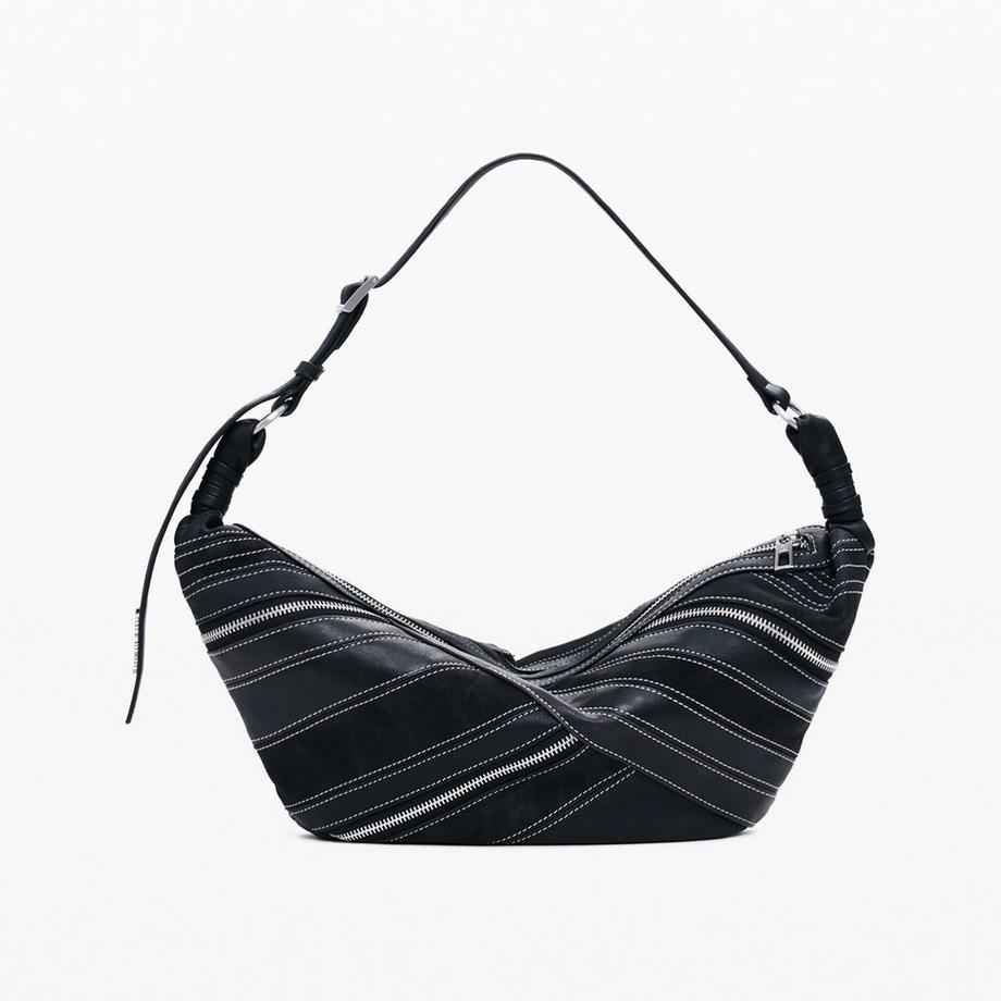 Desigual Sac Bandoulière moyen Forme Banane  