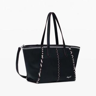 Desigual Sac Shopper avec Broderie Décorative  
