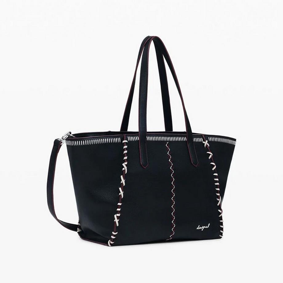 Desigual Sac Shopper avec Broderie Décorative  