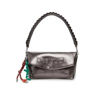 Desigual Borsa a Tracolla con Finitura Metallizzata  