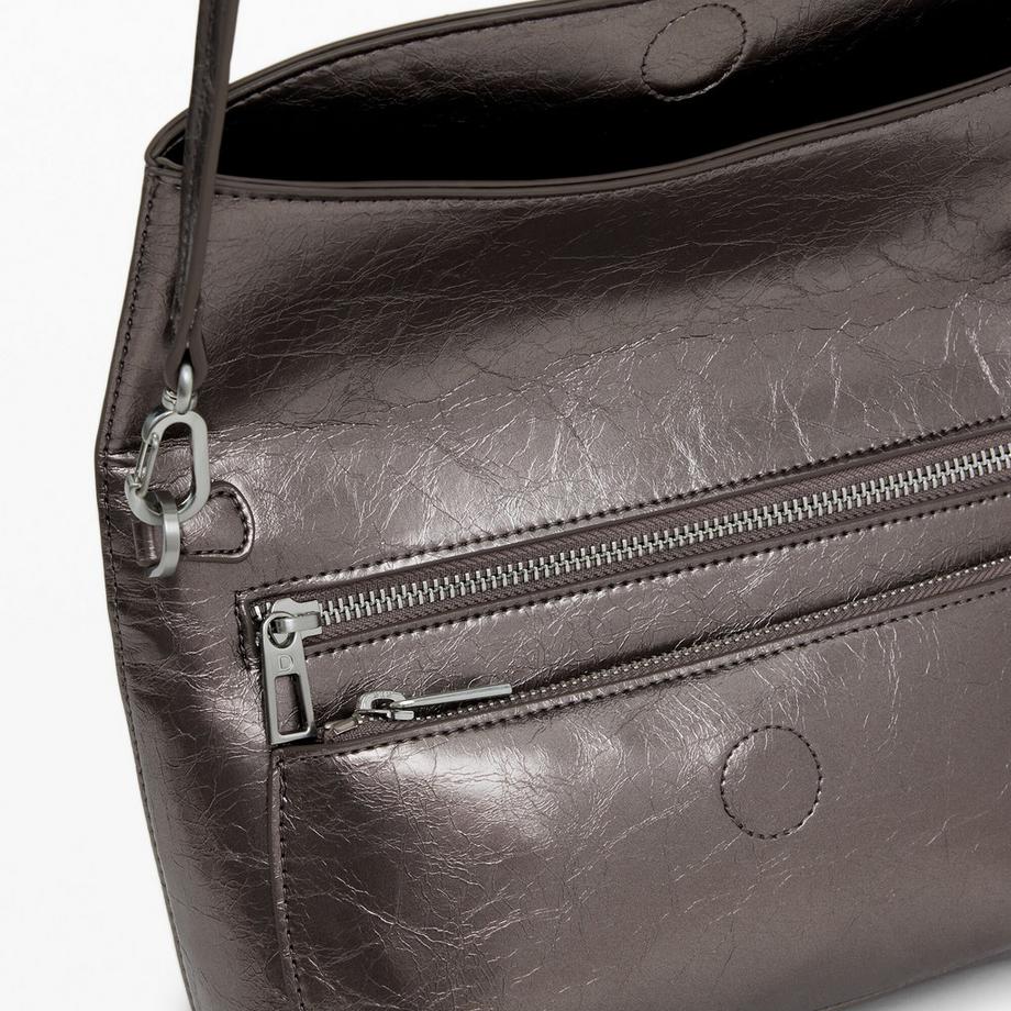 Desigual Sac Bandoulière avec Finition Métallique  