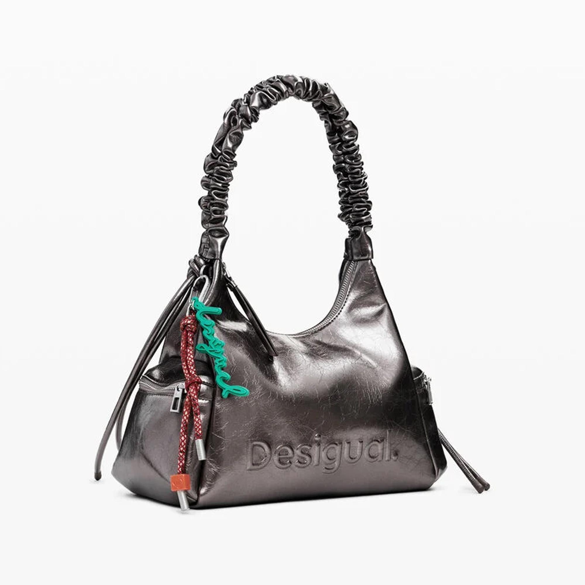 Desigual Handtasche Metallic Finish  