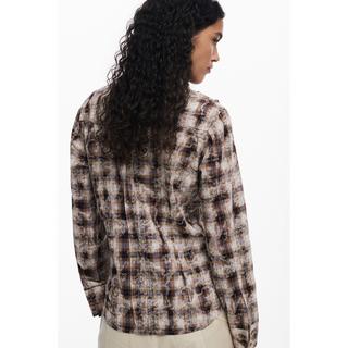 Desigual Robe Florale Brodé Col V  