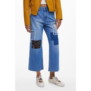 Desigual Jean Regular Fit Denim Bleu  