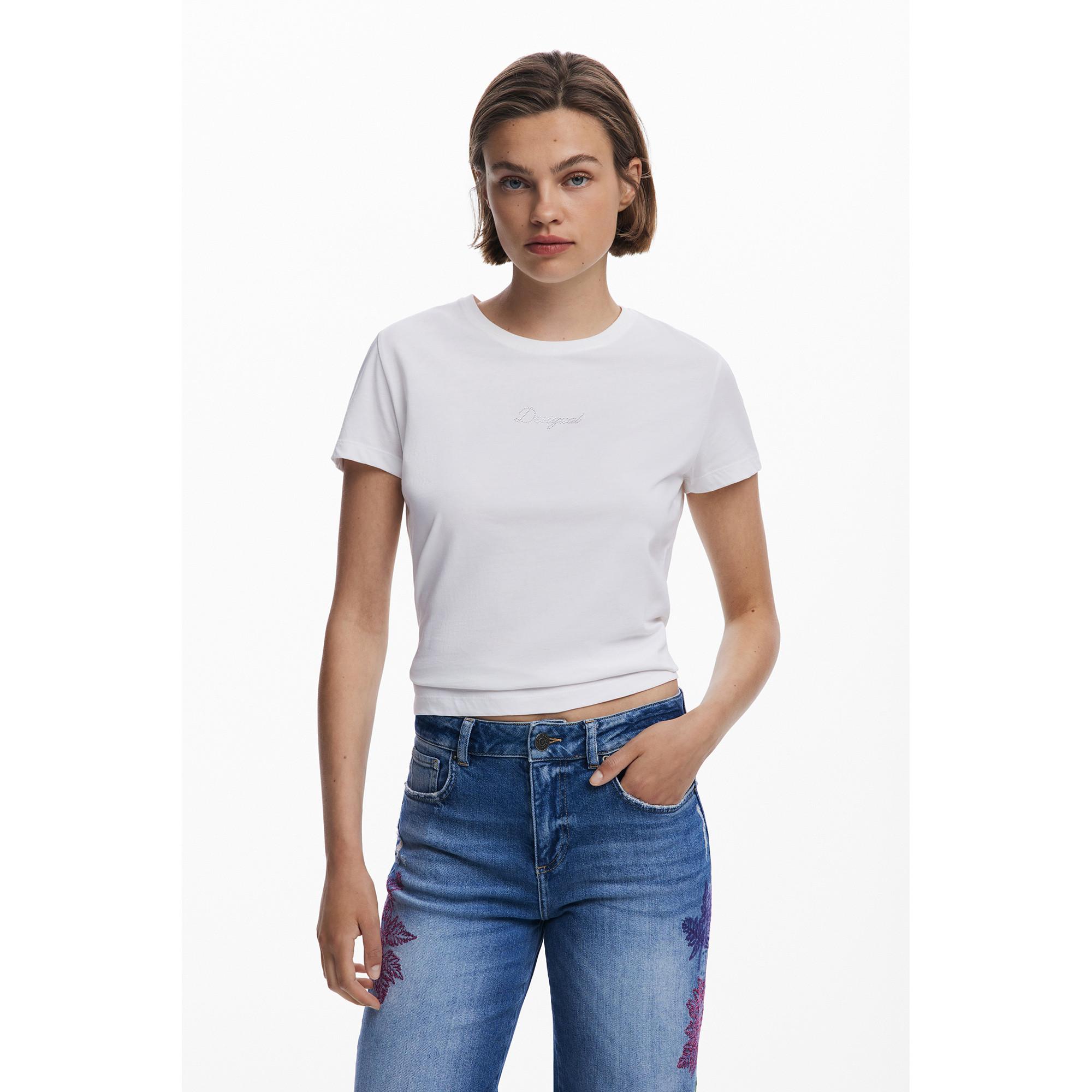 Desigual Culotte Jeans Regular Waist  
