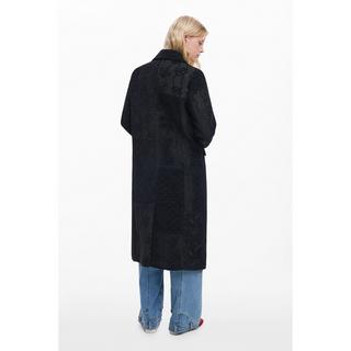 Desigual Cappotto Lungo Jacquard  