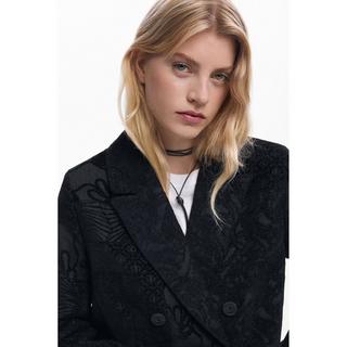 Desigual Cappotto Lungo Jacquard  