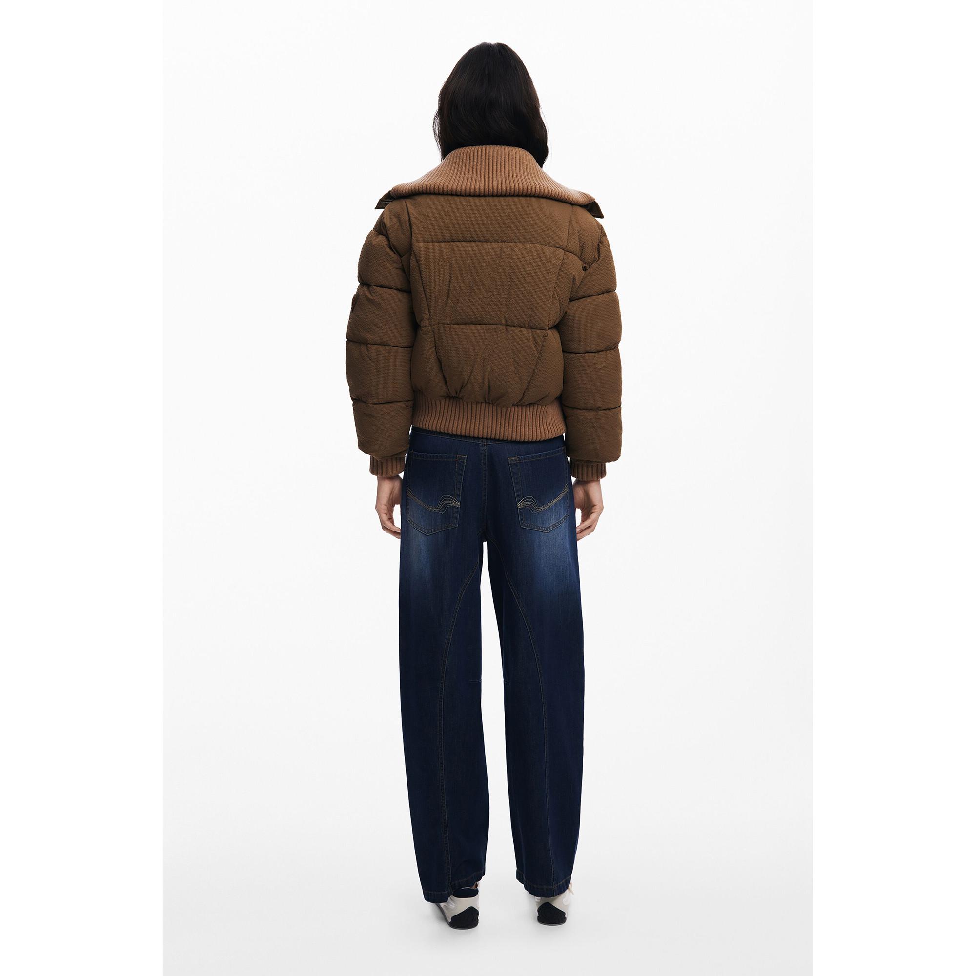 Desigual Kurze Stepp Bomberjacke  