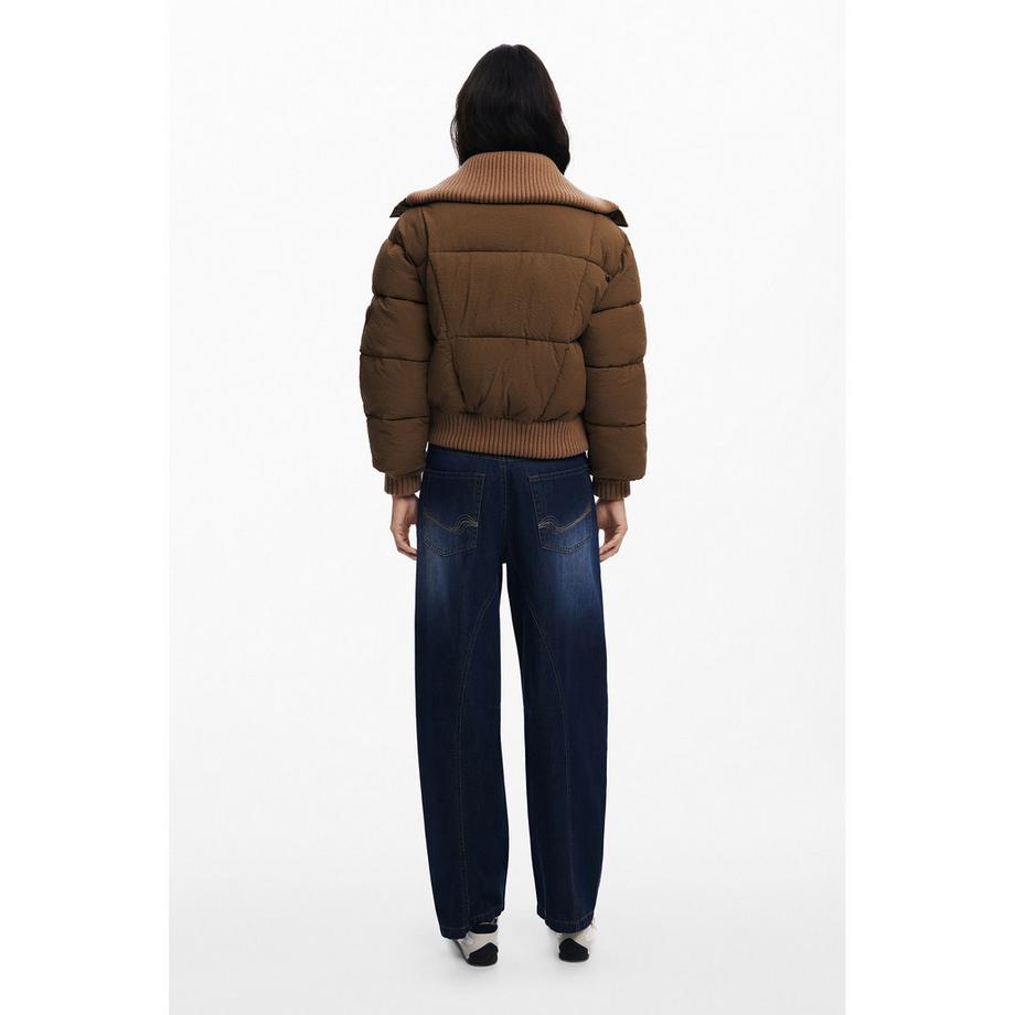 Desigual Kurze Stepp Bomberjacke  