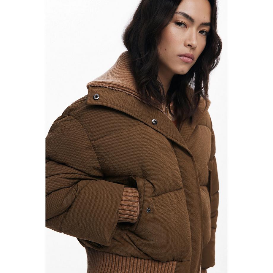 Desigual Kurze Stepp Bomberjacke  