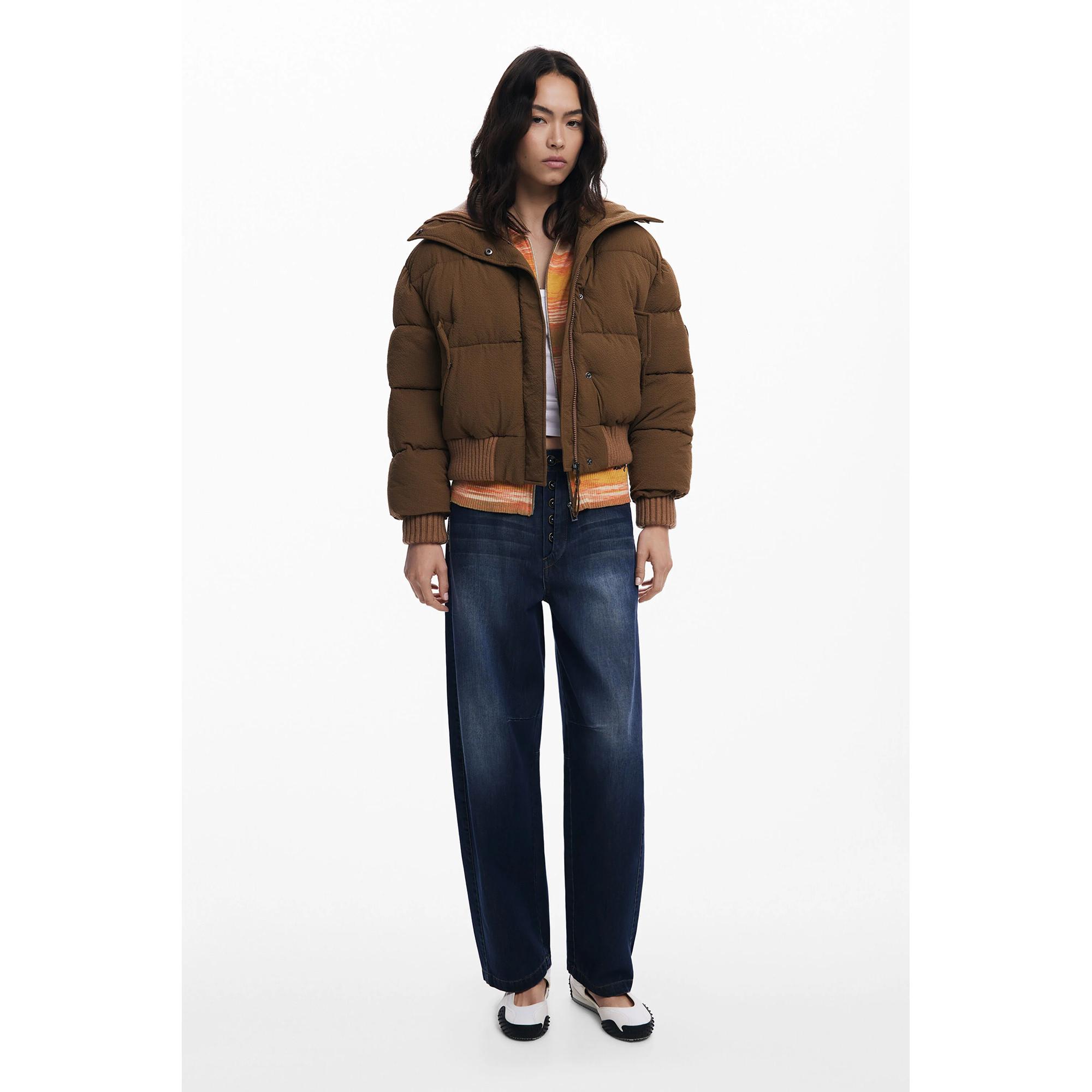 Desigual Kurze Stepp Bomberjacke  