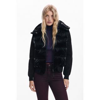 Desigual Glänzende Wandelbare Steppjacke  