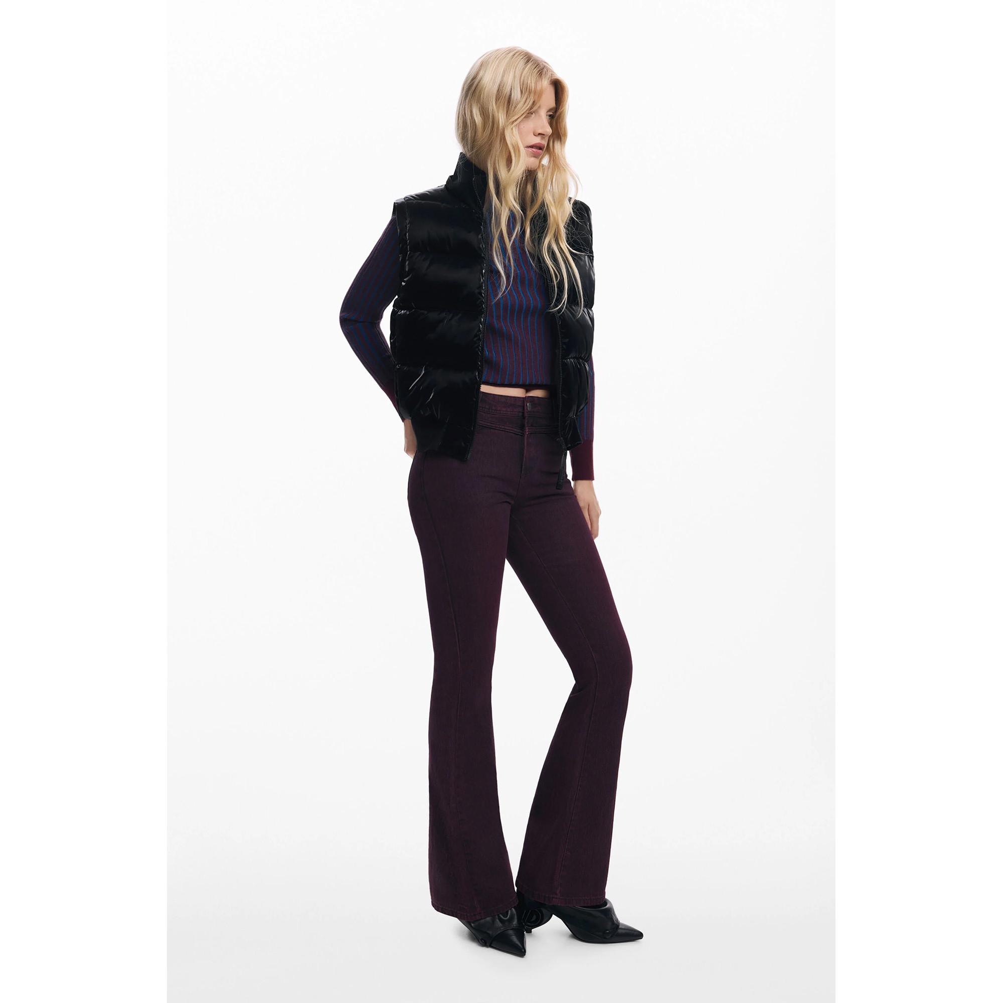 Desigual Glänzende Wandelbare Steppjacke  