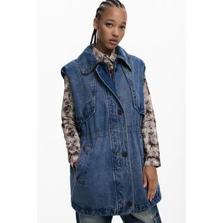 Desigual Giacca Bomber Floreale Ombre  