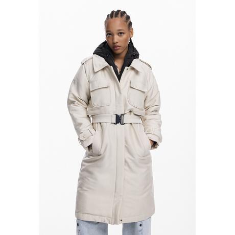 Desigual Veste longue florale Colorblock  