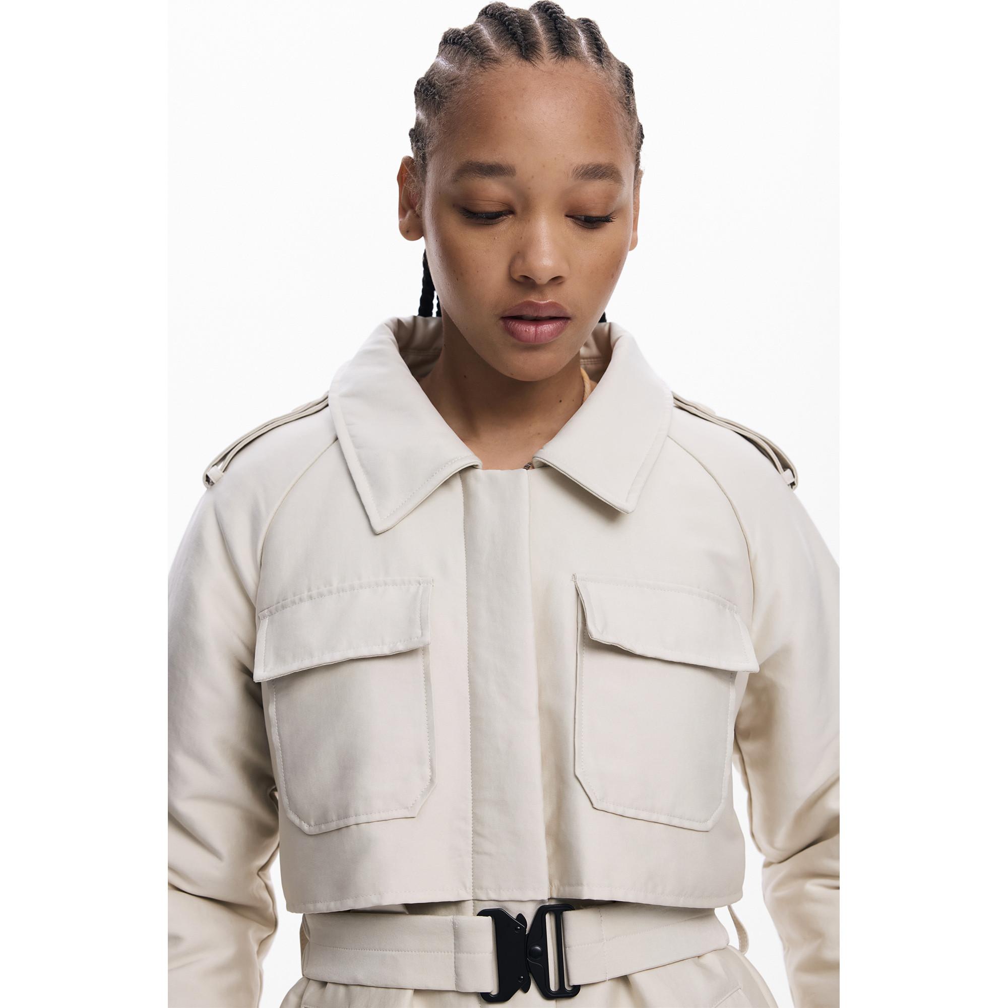 Desigual Veste longue florale Colorblock  