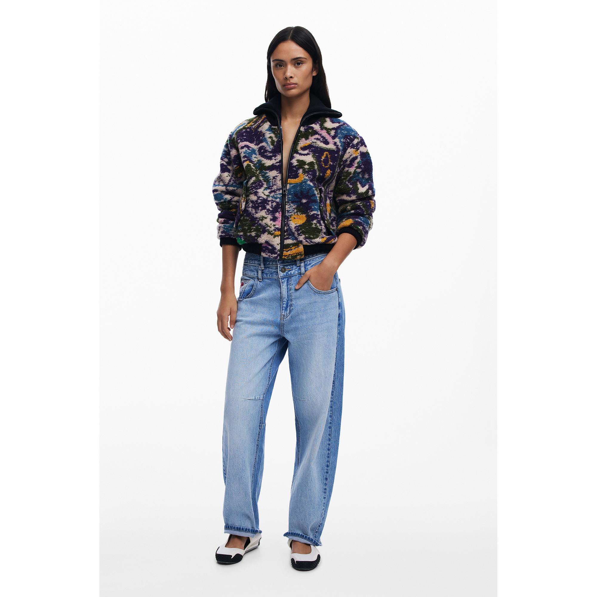 Desigual Giacca Bomber Fantasia  