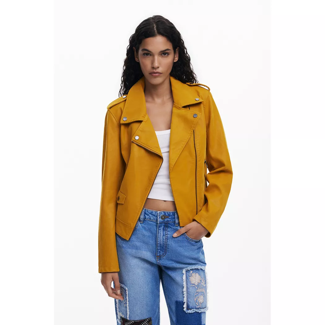 Desigual - Jacke, für Damen, Gelb, Größe M