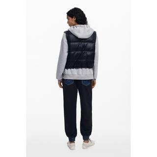 Desigual Kapuzen-Sweatshirt mit integrierter Weste  