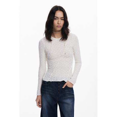 Desigual Langarm T-Shirt Slim Fit  