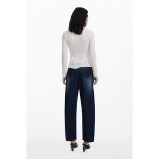 Desigual Langarm T-Shirt Slim Fit  