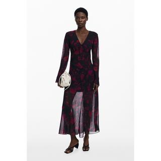 Desigual Geblümtes Maxi Kleid  