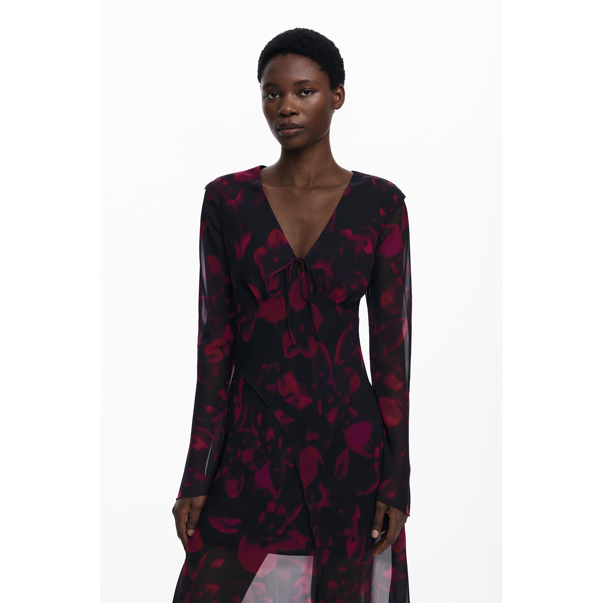 Desigual Geblümtes Maxi Kleid  