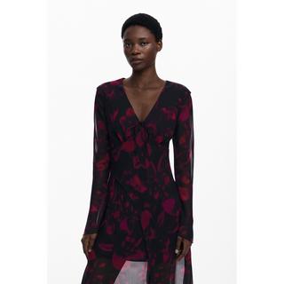 Desigual Geblümtes Maxi Kleid  