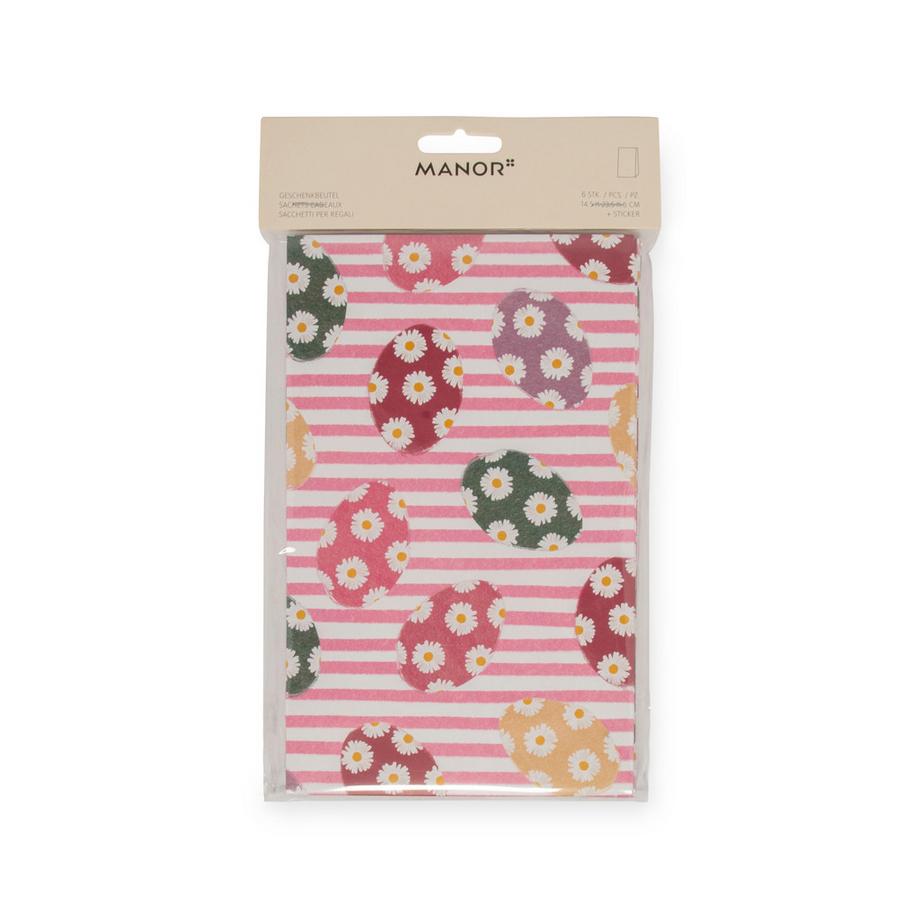 Manor Geschenkverpackung stripes eggs 