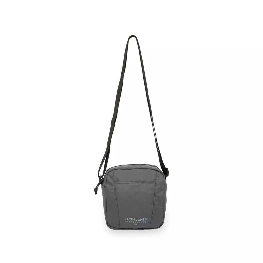 Jack & Jones - Crossbody Bag, für Herren, Grau, Größe ONESIZE