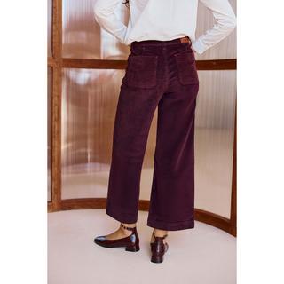 La Petite Etoile Wide Leg High Rise 7/8 Länge Jeans  