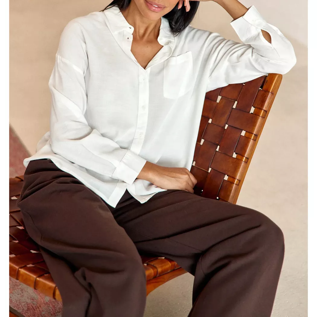 La Petite Etoile - Bluse, für Damen, Ecru, Größe S
