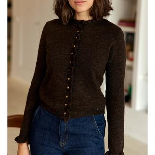 La Petite Etoile Meatrice Cardigan à Volants  