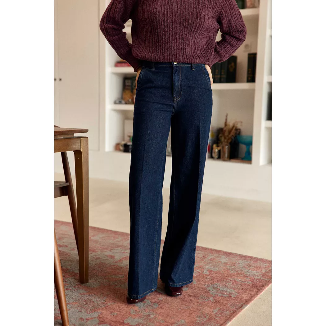La Petite Etoile - Jeans, für Damen, Blau Denim Dunkel, Größe 36