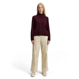 TOM TAILOR Strickpullover Melange Stehkragen  