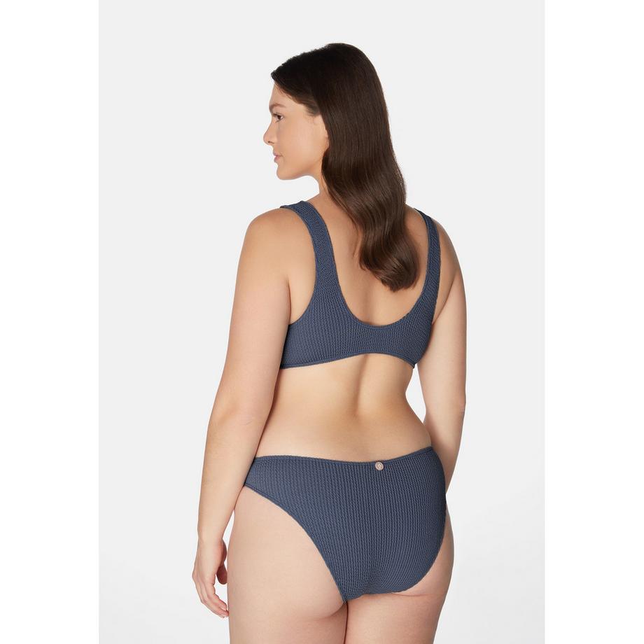 Sorbet Island Aqua Strukturierter Bikini Set  
