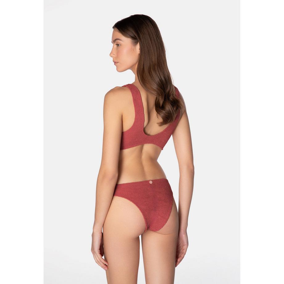 Sorbet Island Aqua Ensemble Bikini Texturé  