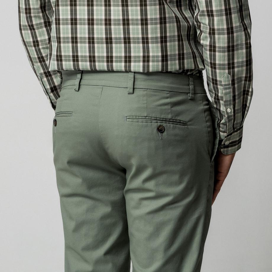 Manor Man Pantalon Chino Slim Fit  