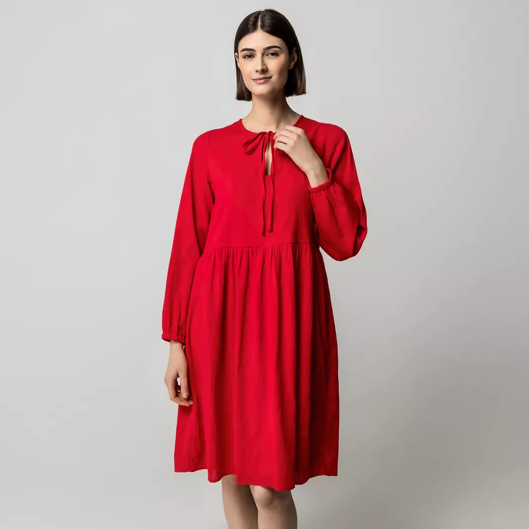 Manor Woman - Freizeitkleid, für Damen, Rot, Größe 42
