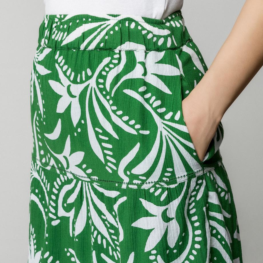 Manor Woman Jupe décontractée à imprimé floral  