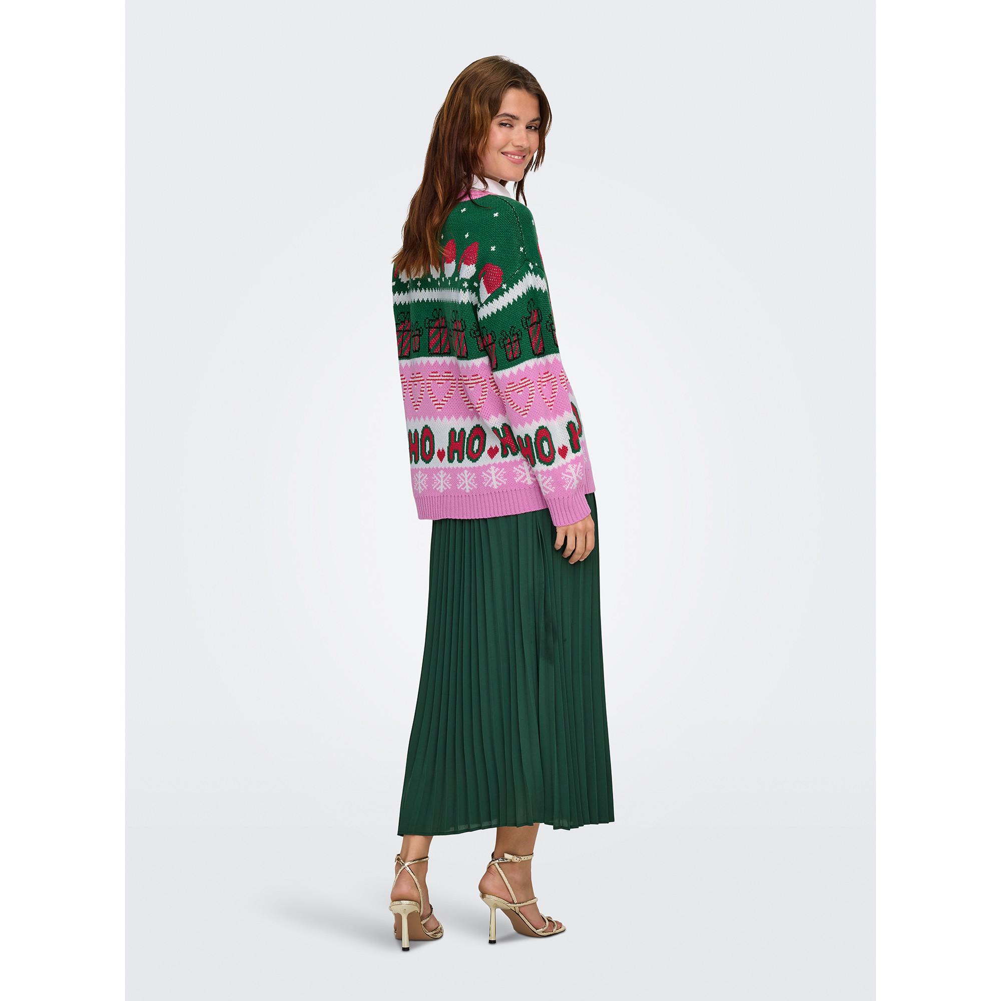 ONLY Weihnachts Relaxed Fit Pullover  